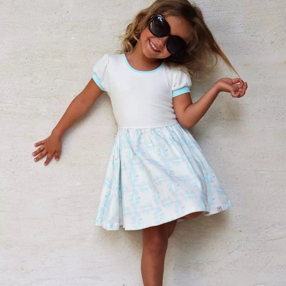 Omi Jo By WDW Quilted Billow Dress